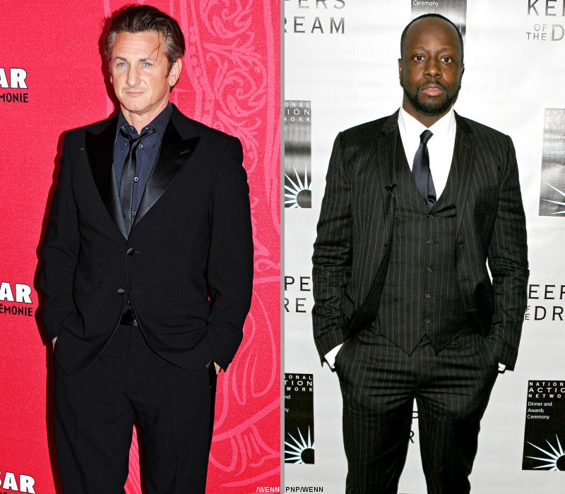 Again, Sean Penn Takes Aim at Wyclef Jean Over His Presidential Run