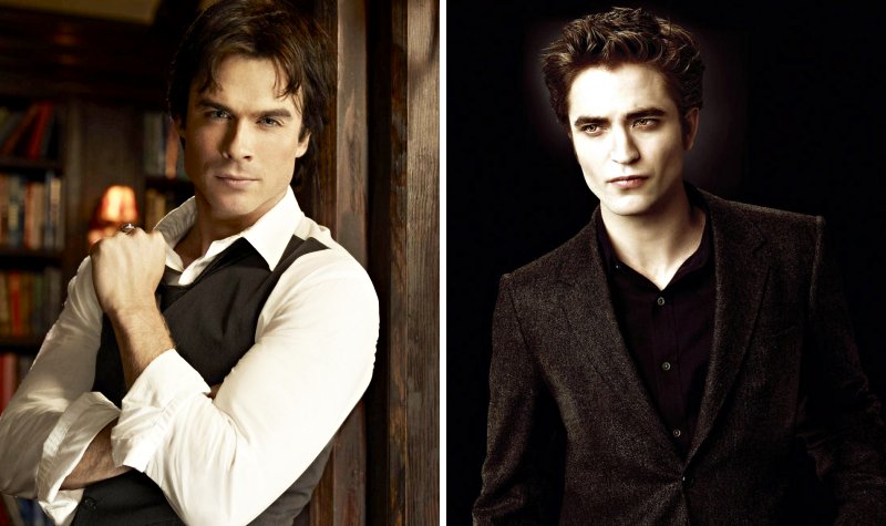 Ian Somerhalder's Damon Voted Sexiest Beast, Beating Robert Pattinson's Edward