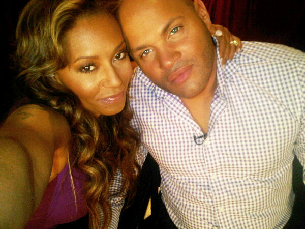 Melanie Brown Denied Marriage Turmoil With Photo