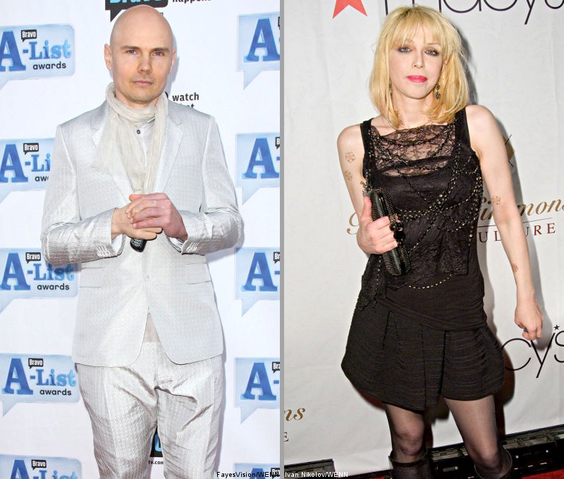 Billy Corgan Hits Back at Courtney Love, Calling Her 'Idiot'