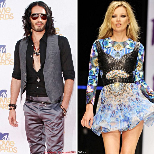 Russell Brand Admits His One-Time Love for Kate Moss