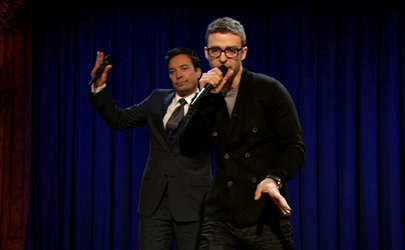 Justin Timberlake and Jimmy Fallon Made Impromptu Rap