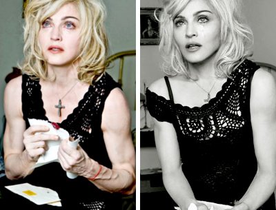 Madonna's Unretouched Photo of Dolce and Gabbana Ad Surfaced