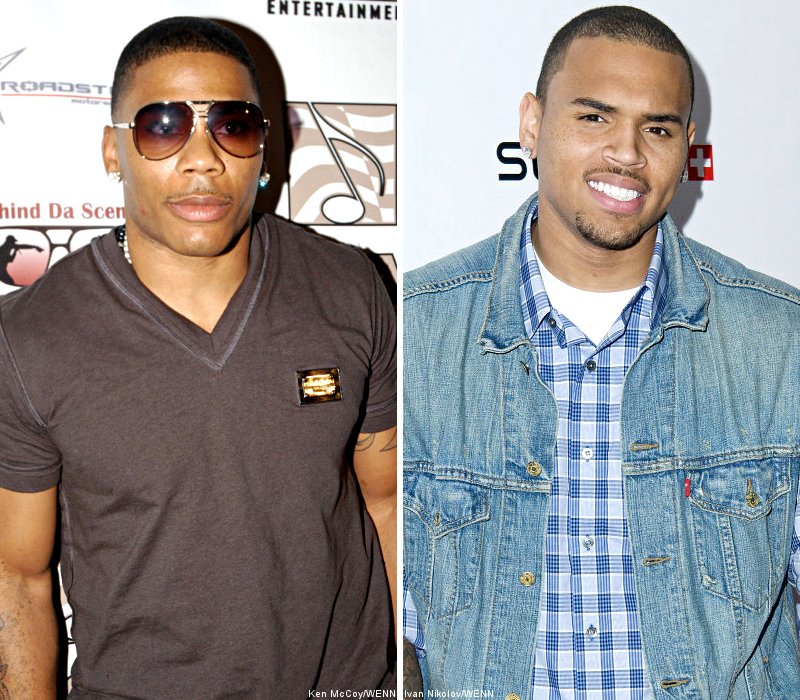 Nelly Wants People to Forget Chris Brown's Past