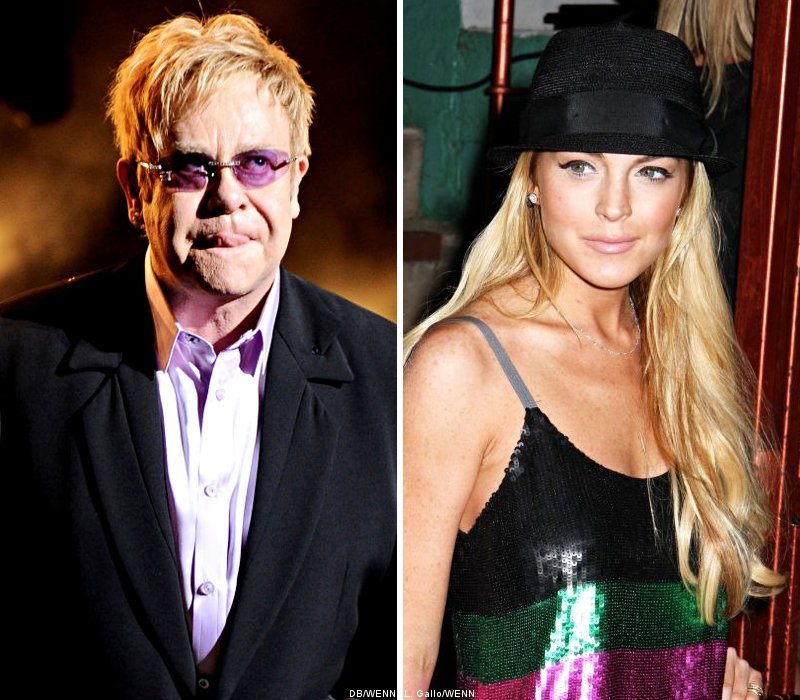 Elton John Advises Lindsay Lohan to Quit Luxurious Rehab
