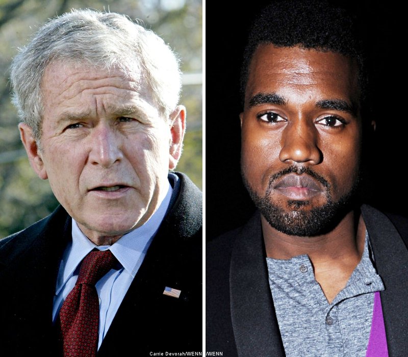 Kanye West Still Angers Ex-President Bush for 'Racist' Comment