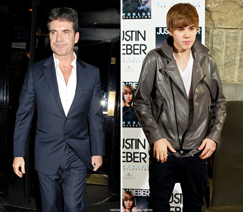 Simon Cowell Has Justin Bieber's Music in His Late-Night Playlist