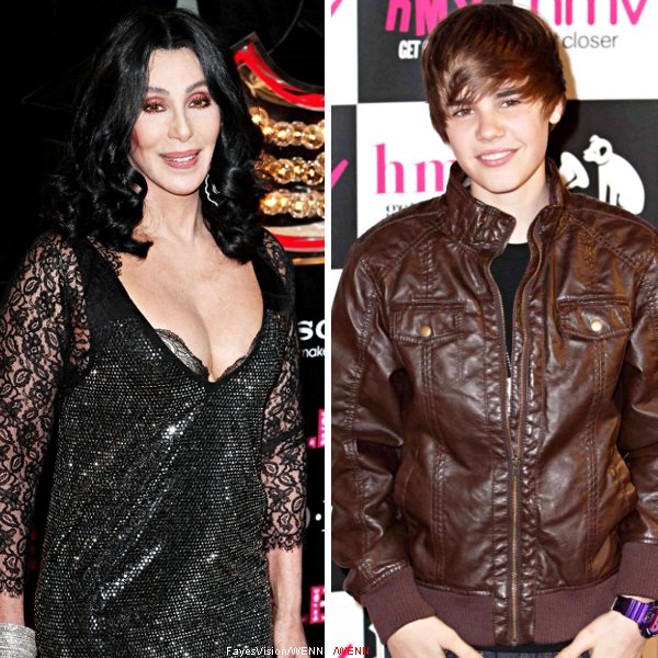 Cher Feels Improperly Dressed in Justin Bieber Photo