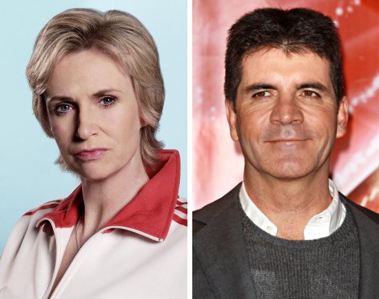Jane Lynch Takes Inspiration From Simon Cowell for Mean Sue Sylvester