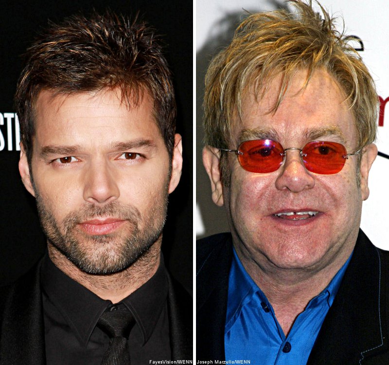 Ricky Martin Offers Parental Advice to Elton John