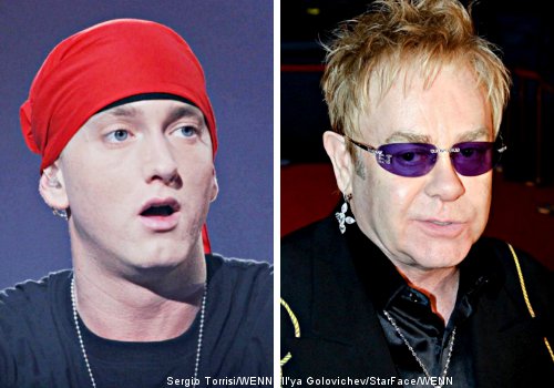 Eminem Sent Saucy Sex Gift to Elton John