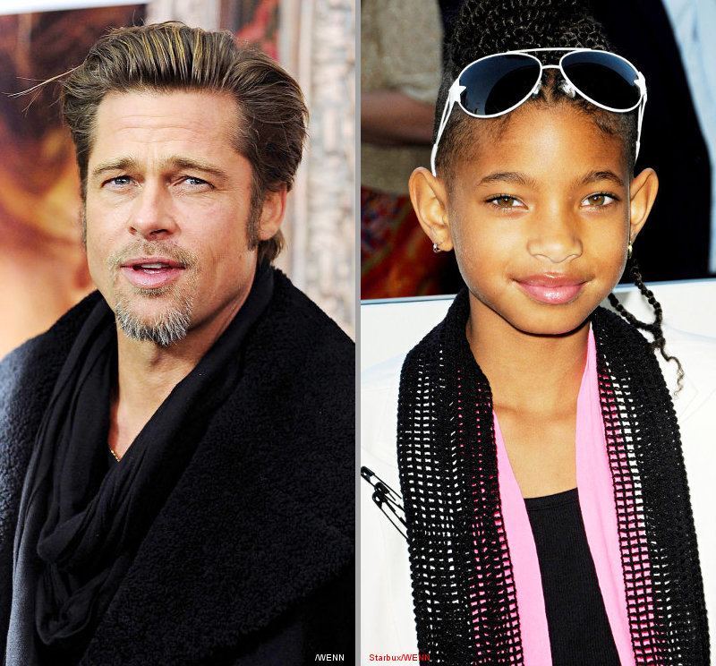 Brad Pitt Wanted as Willow Smith's Dad in 'Annie'