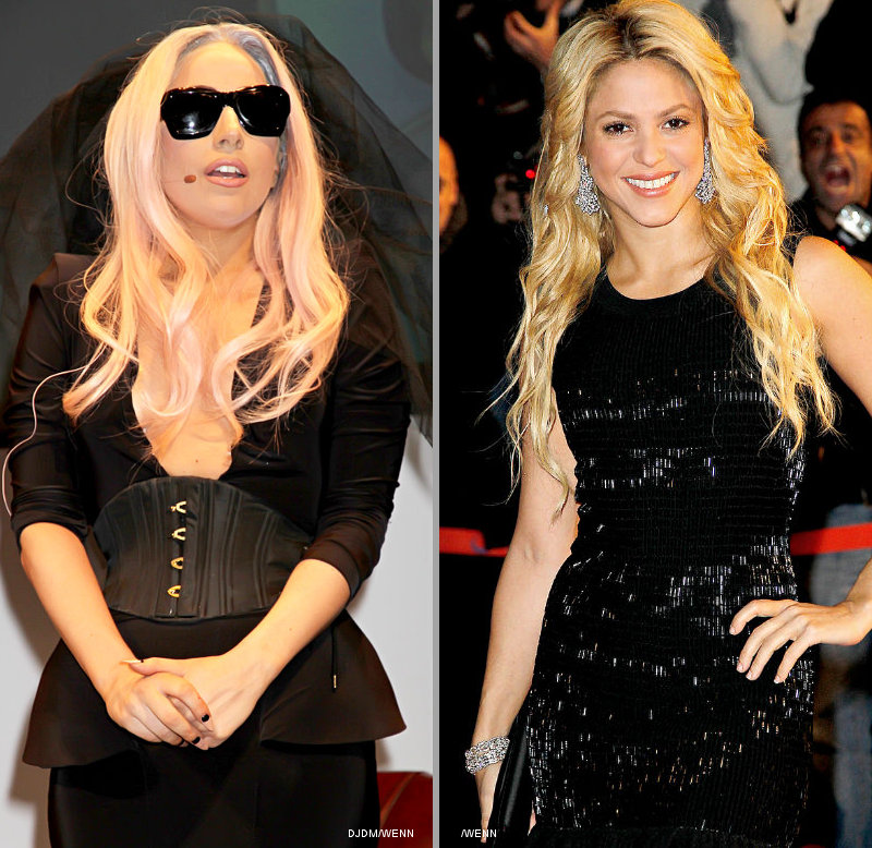 Lady GaGa and Shakira Win Top Honors at Virgin Media Music Awards