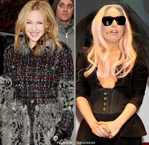 Accused as Lady GaGa Costume's Plagiarist, Kylie Minogue Angry