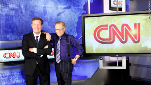 Larry King to Piers Morgan: You're Not Dangerous