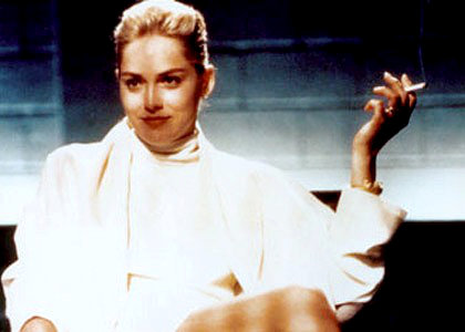 Sharon Stone's Leg-Crossing Is Most Paused Scene