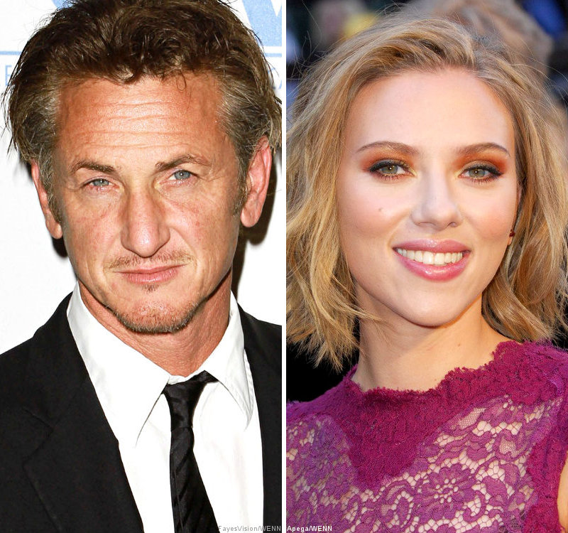Sean Penn and Scarlett Johansson Snapped Together on Cozy Lunch Date