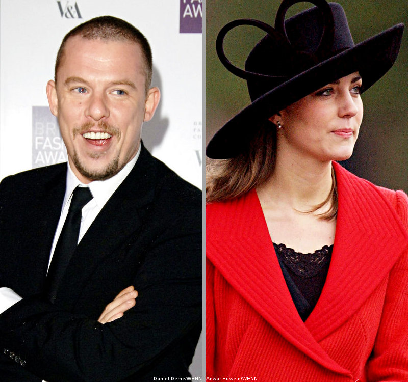 Alexander McQueen's Fashion House Doesn't Design Kate Middleton's Wed Gown