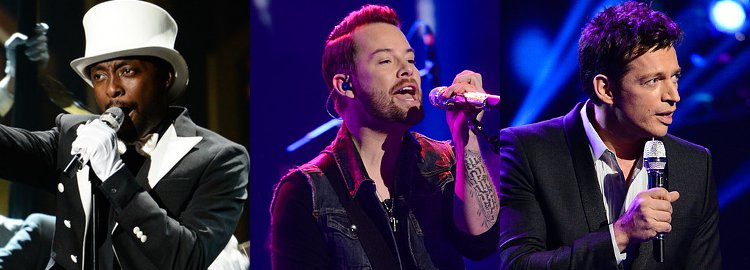 will.i.am, David Cook and Harry Connick Jr. Perform on 'American Idol' Results Show