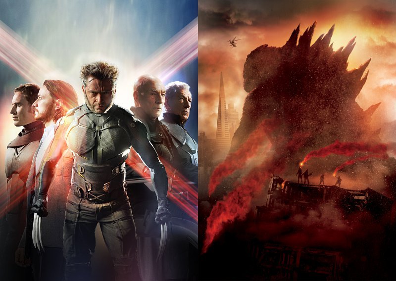 'X-Men' Knocks Down 'Godzilla' to Win Box Office on Memorial Day Weekend