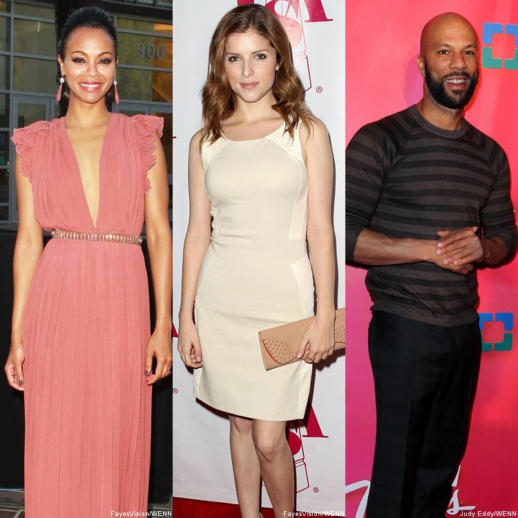 Zoe Saldana, Anna Kendrick and Common Chosen to Read Spirit Awards 2013 Nominees