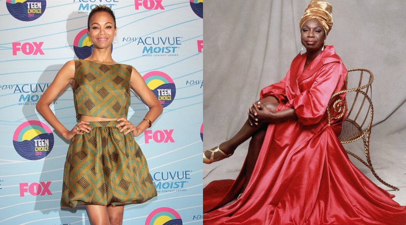 Zoe Saldana Cast as Jazz Artist Nina Simone in Biopic