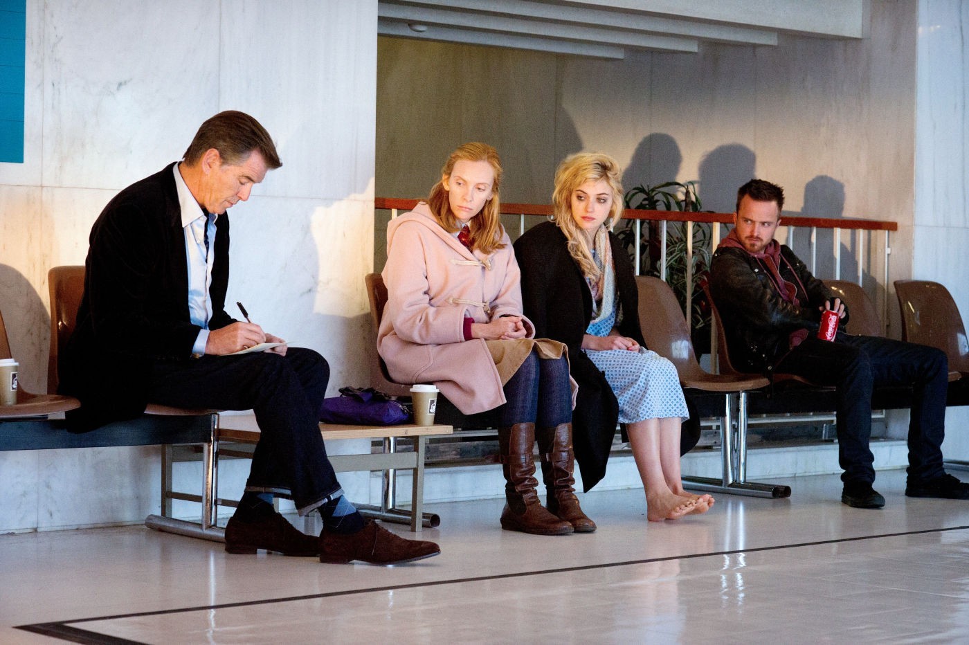 Pierce Brosnan and Aaron Paul Feeling Suicidal in 'A Long Way Down' Trailer