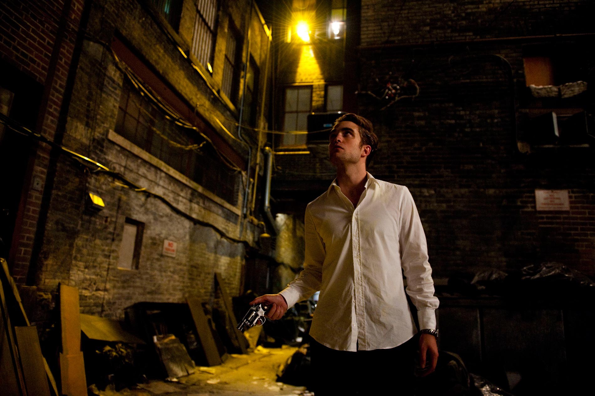 Robert Pattinson Engaged in a Shootout in New 'Cosmopolis' Clip