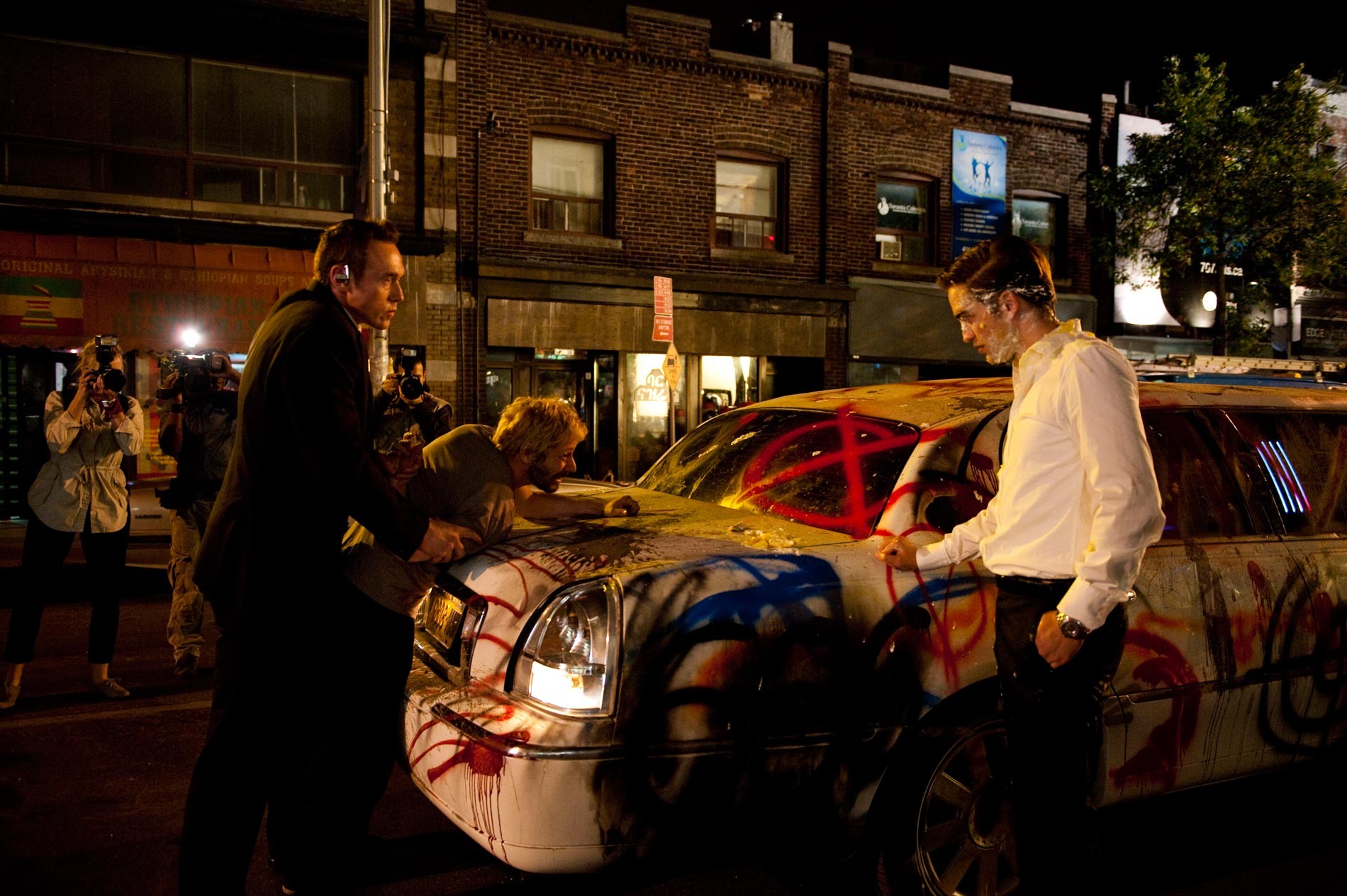Robert Pattinson Has a Bad Day in New 'Cosmopolis' Images