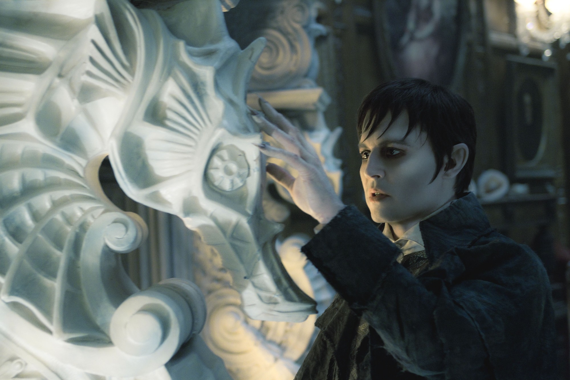 First Footage of 'Dark Shadows' Sees Barnabas Collins Being Awakened From Death
