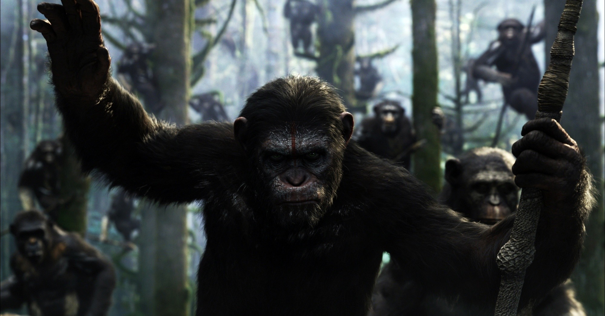 New Footage of Caesar and His Army in 'Dawn of the Planet of the Apes' TV Spot
