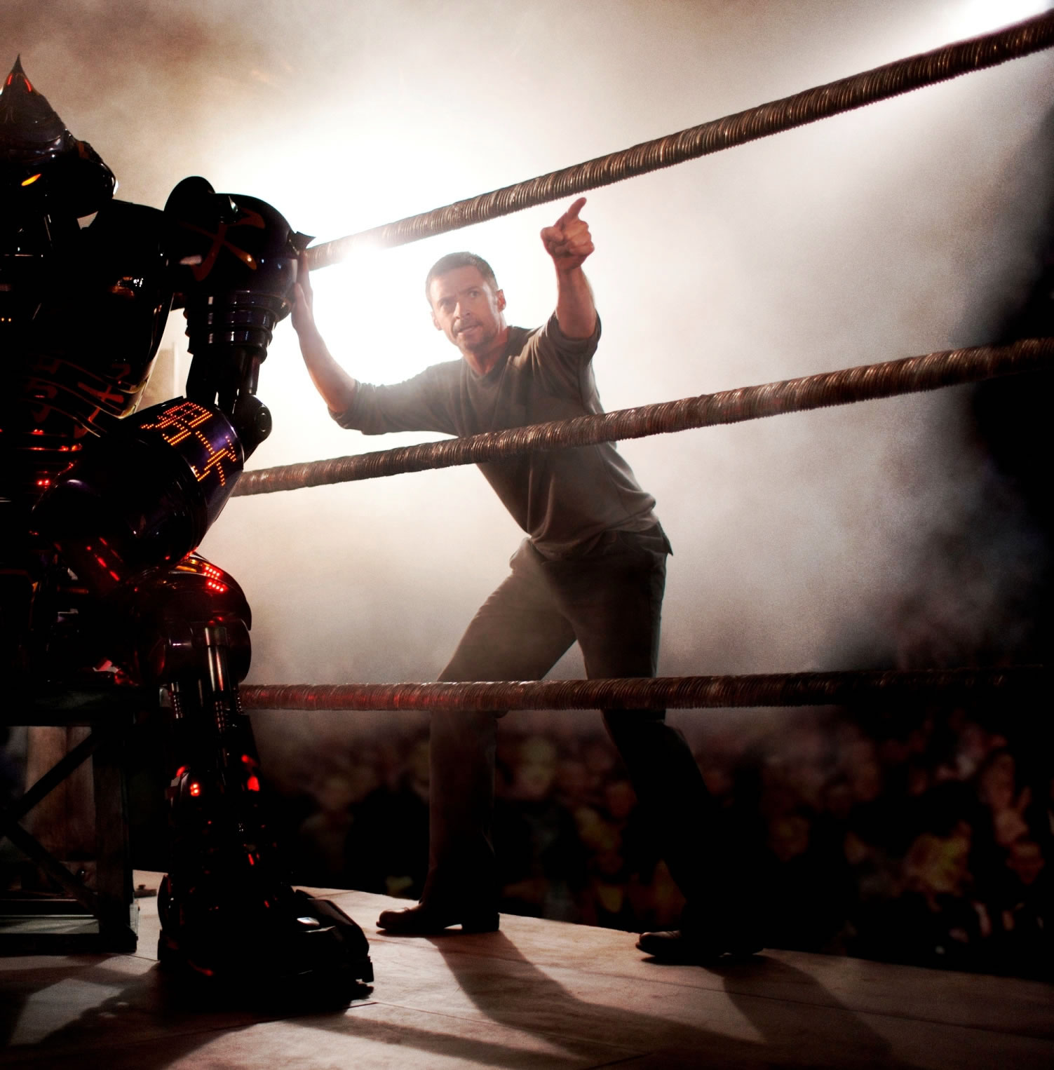 Hugh Jackman's 'Real Steel' Debuts First Official Pictures