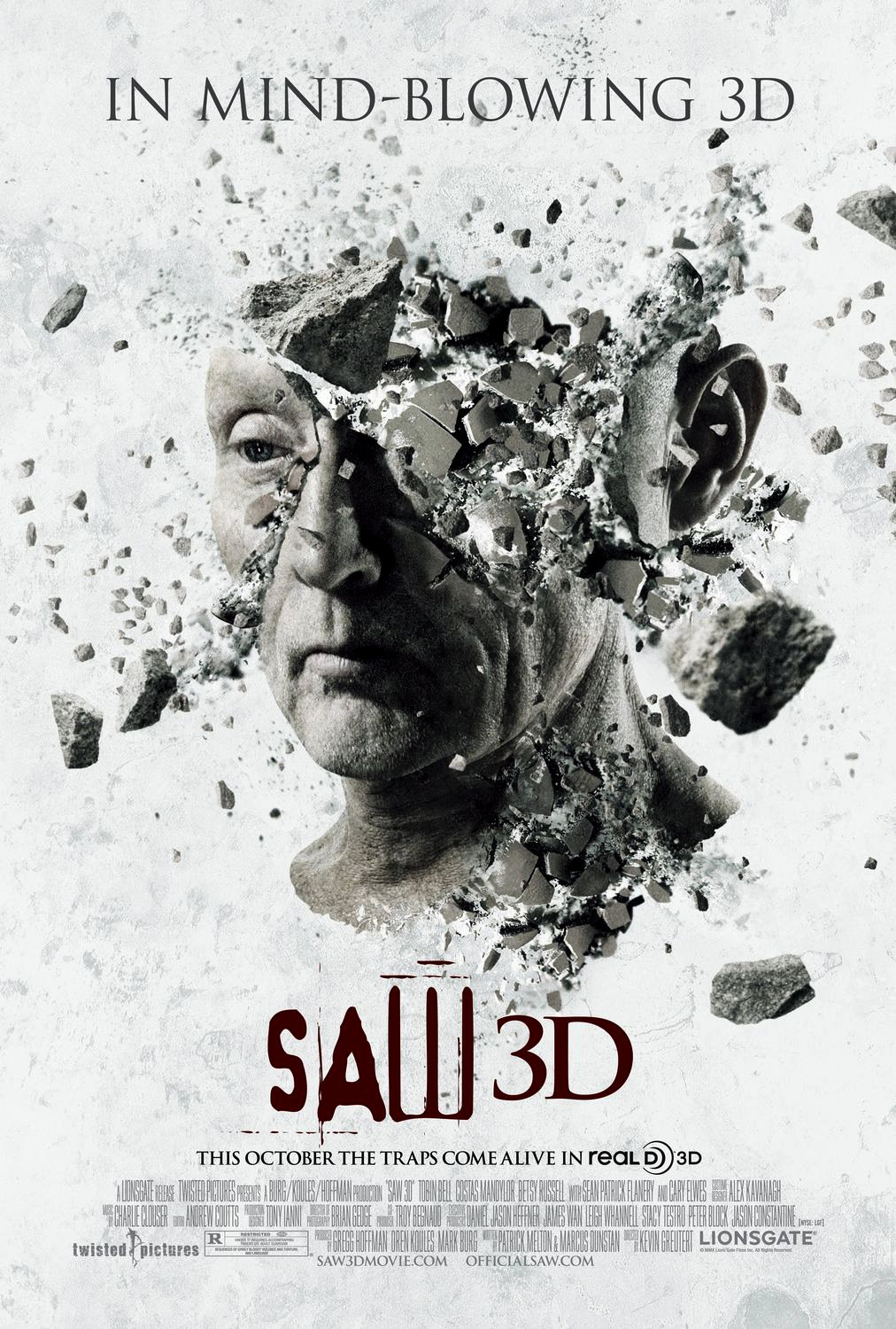 'Saw VII' Unleashes Mind Blowing 3-D Motion Poster