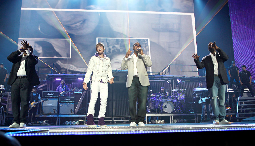 Justin Bieber, Boyz II Men