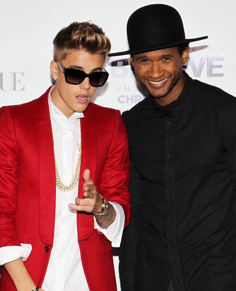 Justin Bieber, Usher