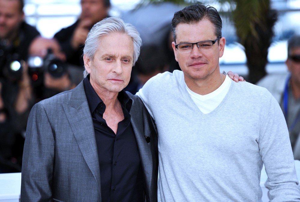 Michael Douglas, Matt Damon