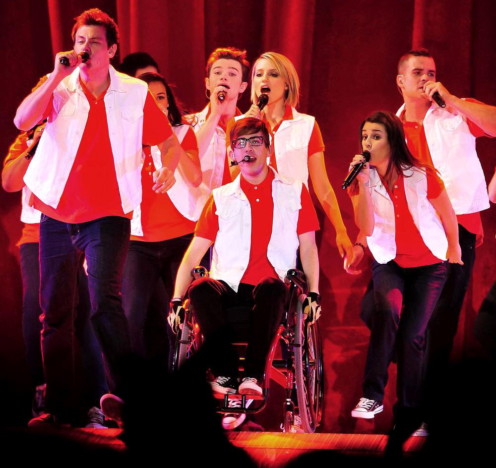 Cory Monteith, Chris Colfer, Kevin McHale, Dianna Agron, Lea Michele, Mark Salling