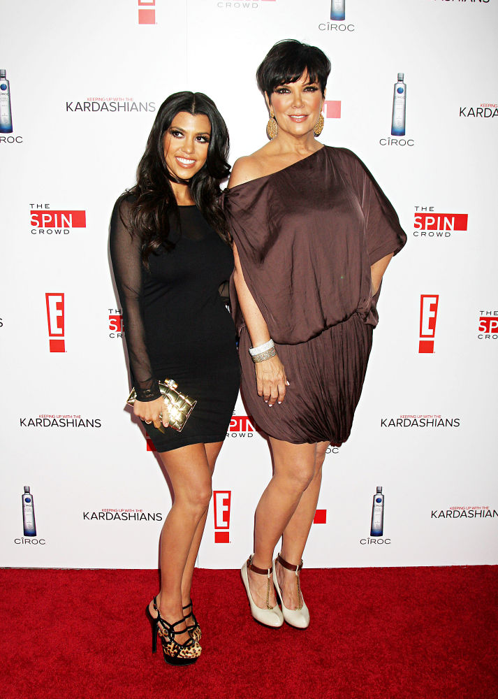 Kourtney Kardashian, Kris Jenner