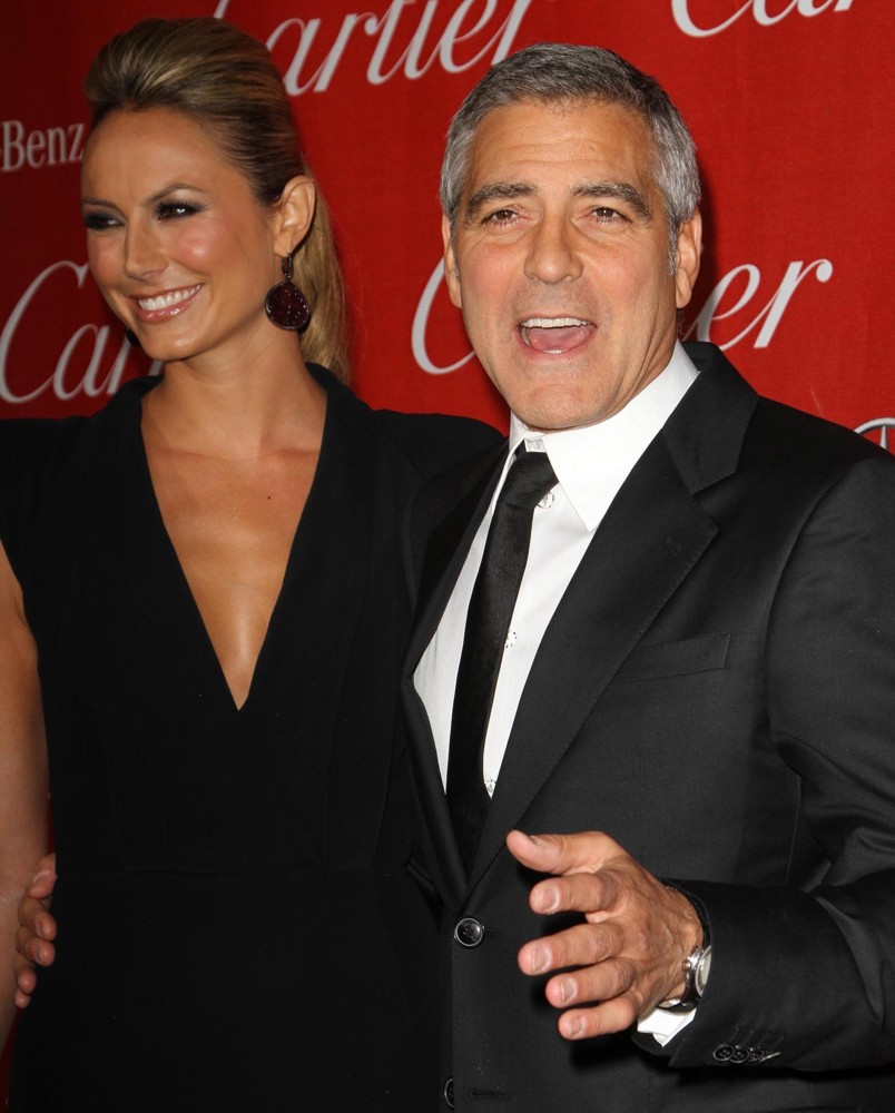 Stacy Keibler, George Clooney