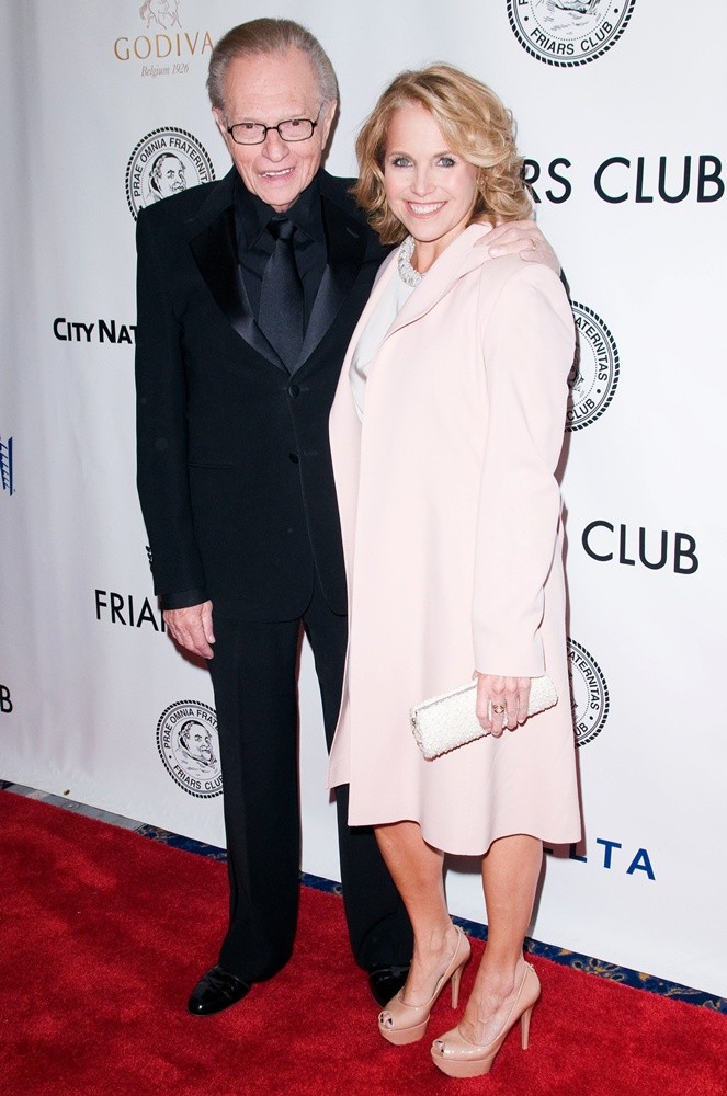 Larry King, Katie Couric