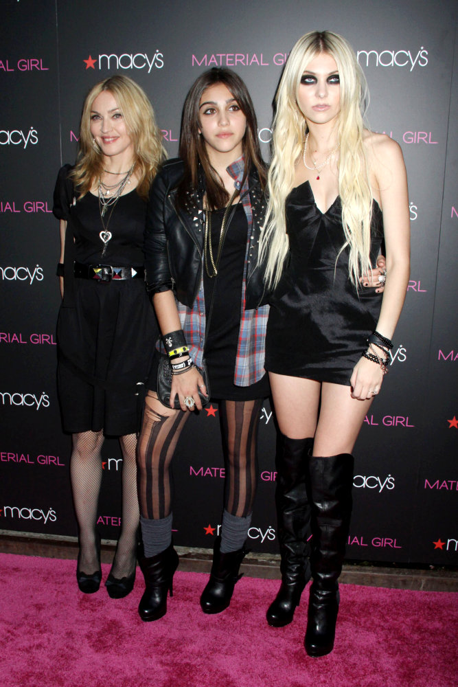Madonna, Lourdes Leon, Taylor Momsen