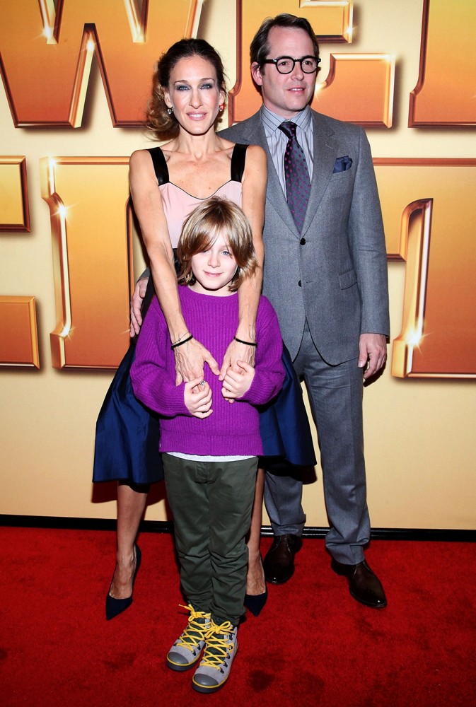 Sarah Jessica Parker, James Wilkie Broderick, Matthew Broderick