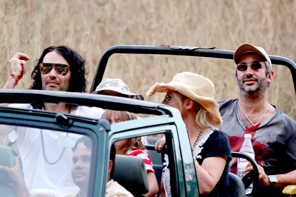 Russell Brand, Morwenna Banks, David Baddiel