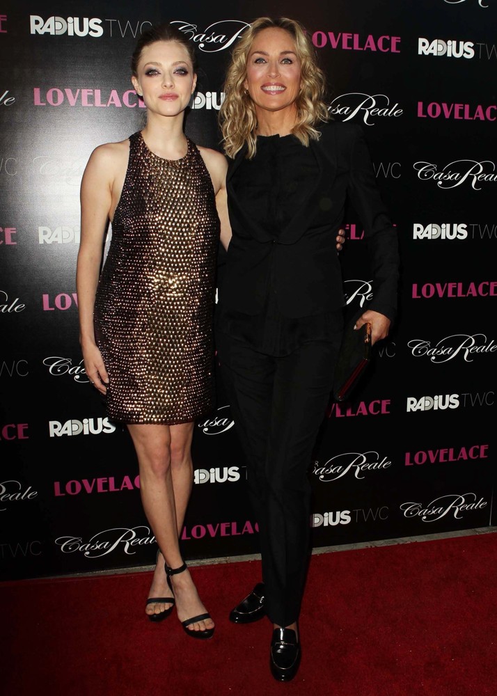 Amanda Seyfried, Sharon Stone