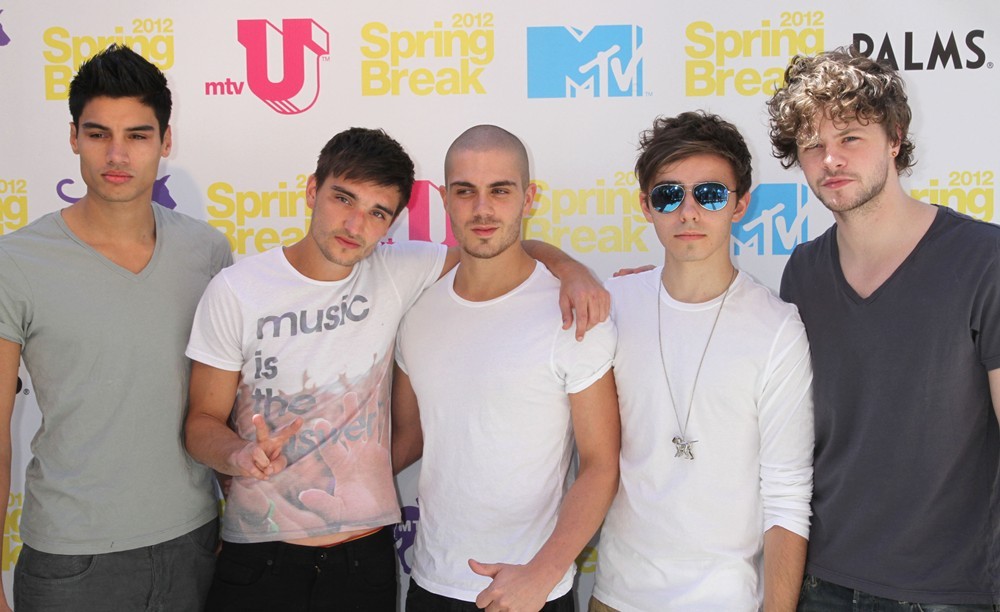 Siva Kaneswaran, Tom Parker, Max George, Nathan Sykes, Jay McGuiness, The Wanted