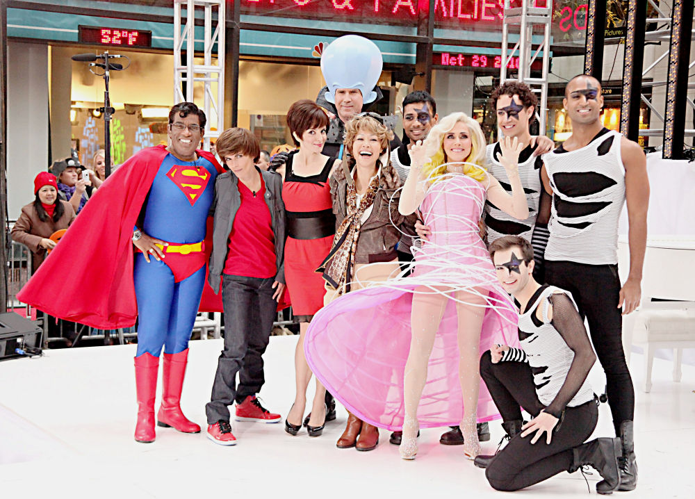Al Roker, Natalie Morales, Tina Fey, Will Ferrell, Ann Curry, Meredith Vieira