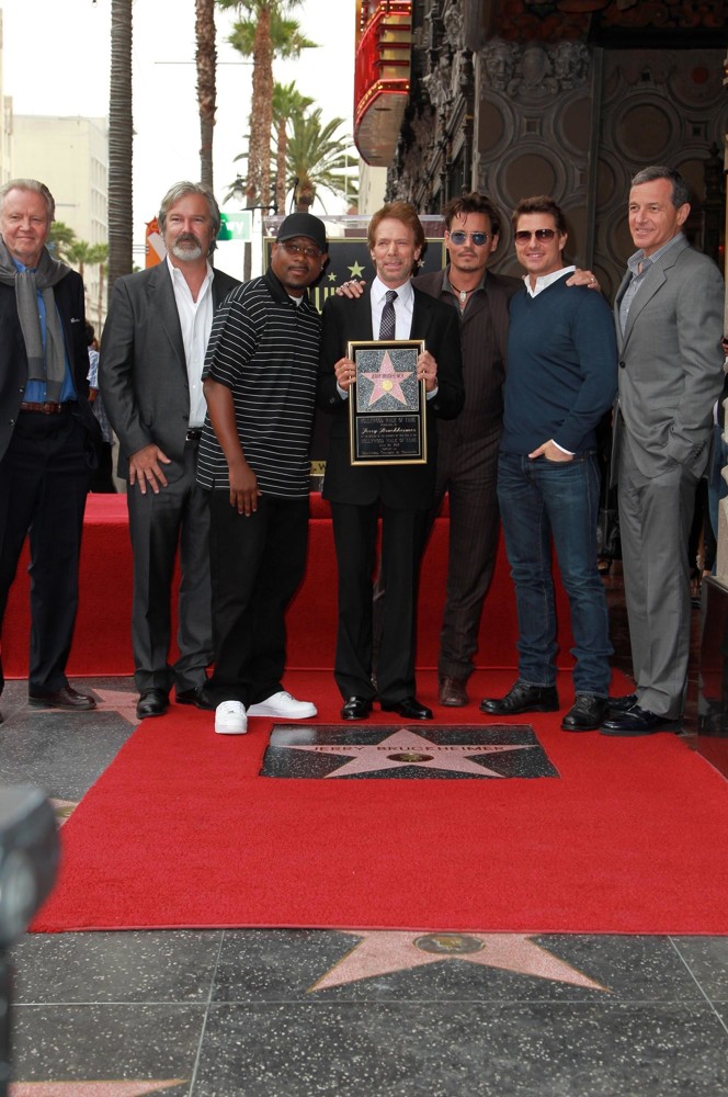 Jon Voight, Gore Verbinski, Martin Lawrence, Jerry Bruckheimer, Johnny Depp, Tom Cruise, Bob Iger