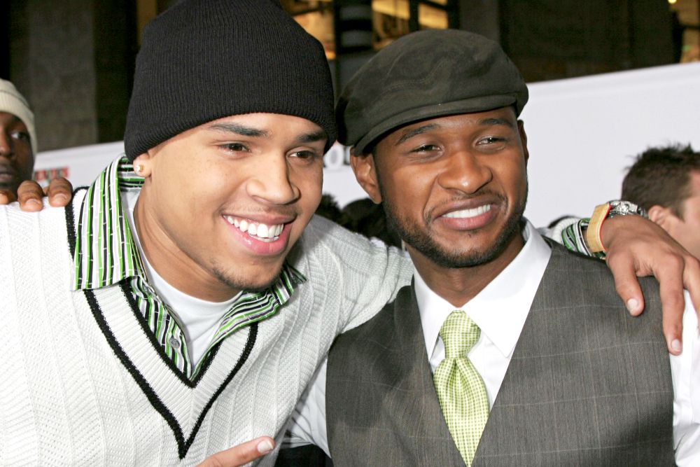 Chris Brown, Usher