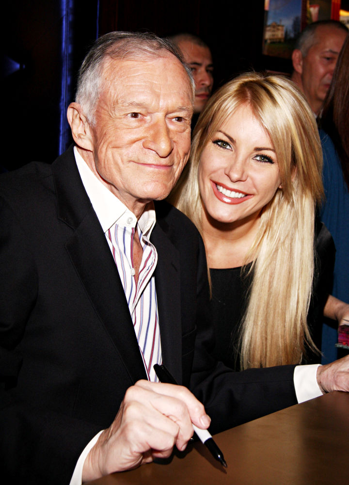 Hugh Hefner, Crystal Harris