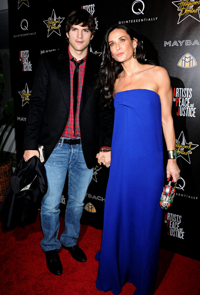 Ashton Kutcher, Demi Moore